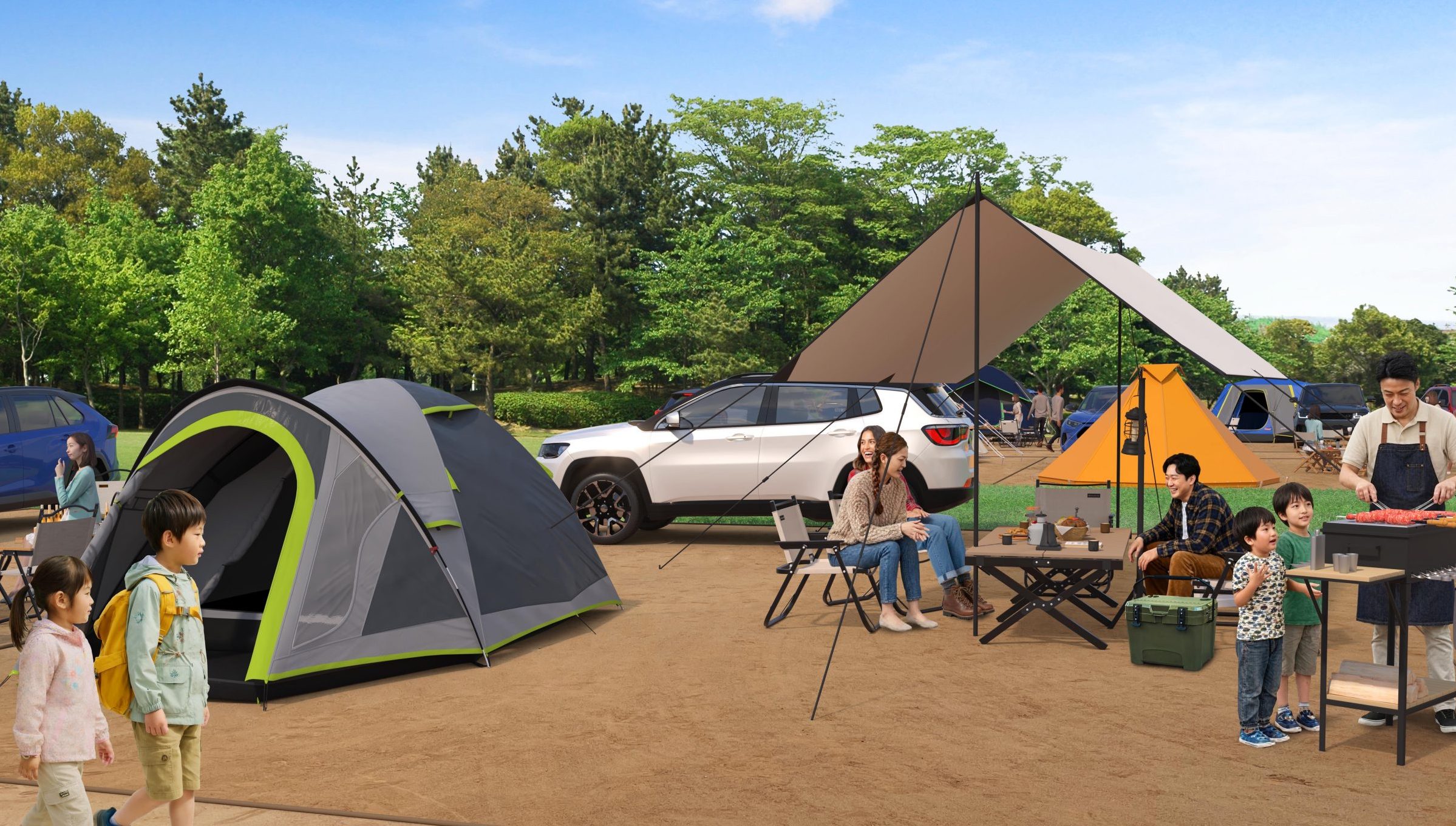 キャンプフィールド誕生！